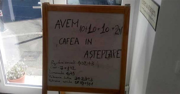 O cafea in asteptare